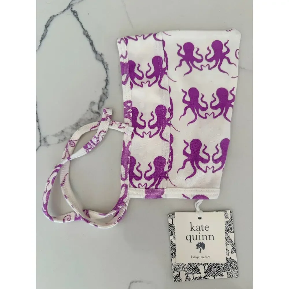 Kate Quinn Organic Cotton Elf Hat - Orchid Octopus